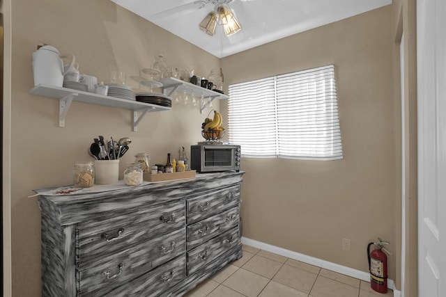 136 Centennial Ct, Deerfield Beach, FL 33442 - interior space featuring baseboards and light tile patterned floors