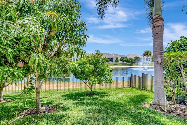 7015 NW 27th Ave, Boca Raton, FL 33496 - view of yard featuring fence and a water view
