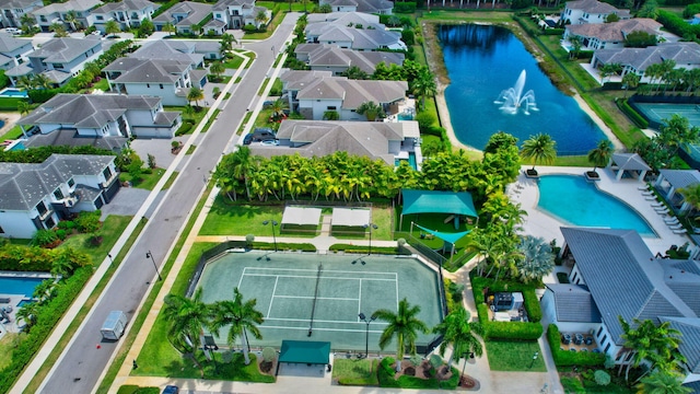 7015 NW 27th Ave, Boca Raton, FL 33496 - bird's eye view featuring a residential view and a water view