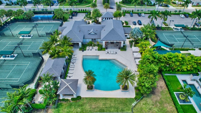 7015 NW 27th Ave, Boca Raton, FL 33496 - bird's eye view