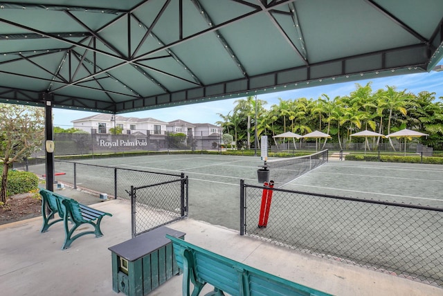 7015 NW 27th Ave, Boca Raton, FL 33496 - surrounding community with fence and a tennis court