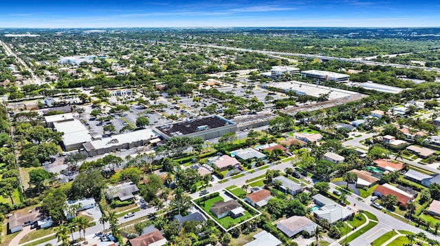 1269 NW 4th St, Boca Raton, FL 33486 - aerial view of property's location featuring nearby suburban area