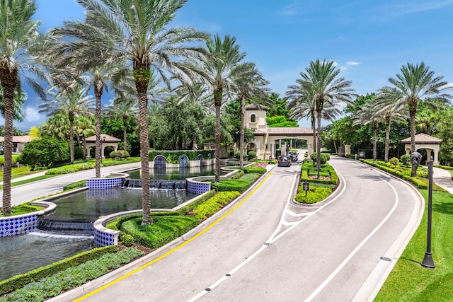view of property's community