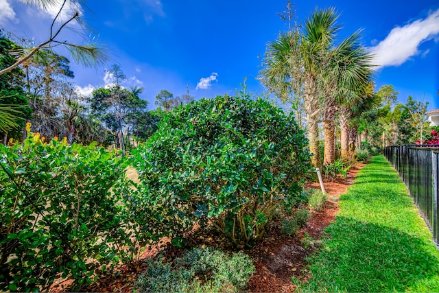 15688 Italian Cypress Way, Wellington, FL 33414 - view of yard featuring fence