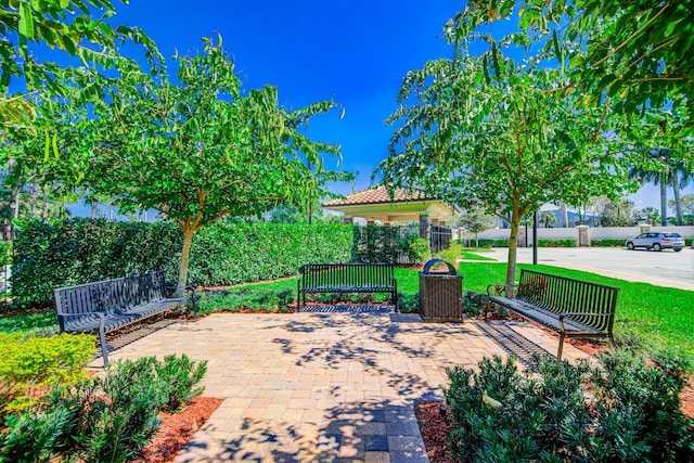 15688 Italian Cypress Way, Wellington, FL 33414 - view of patio featuring fence