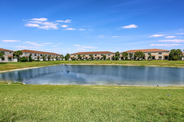water view featuring a residential view