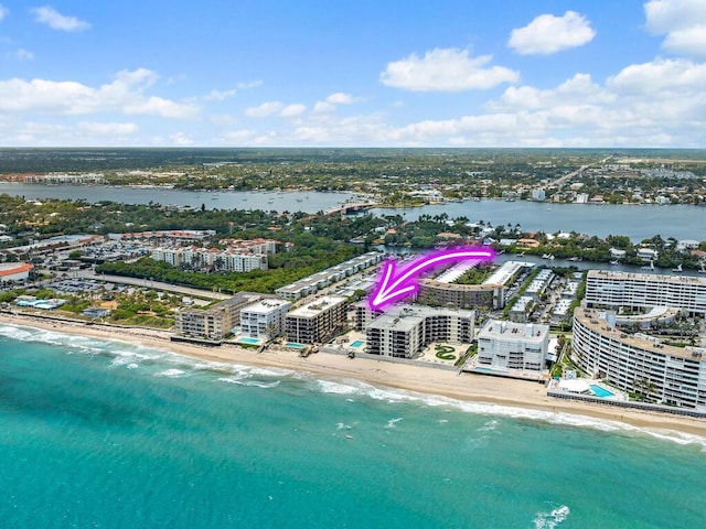 3610 S Ocean Blvd Unit 405, South Palm Beach, FL 33480 - view of urban area with expansive coastline