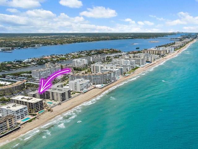 3610 S Ocean Blvd Unit 405, South Palm Beach, FL 33480 - view of urban area with unending shoreline