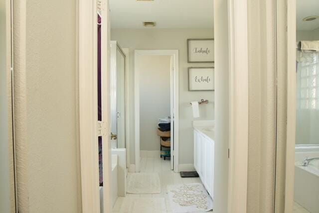 2102 Little Torch St, Riviera Beach, FL 33407 - hallway featuring visible vents