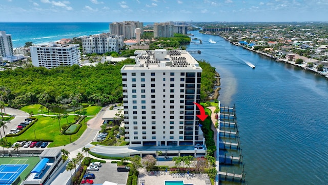 3420 S Ocean Blvd Unit 3W, Highland Beach, FL 33487 - view of urban area with a nearby body of water