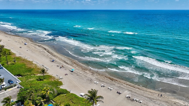 3420 S Ocean Blvd Unit 3W, Highland Beach, FL 33487 - water view with local beach