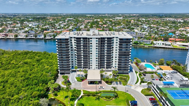 3420 S Ocean Blvd Unit 3W, Highland Beach, FL 33487 - bird's eye view of a nearby body of water