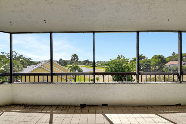6372 La Costa Dr Unit 302, Boca Raton, FL 33433 - unfurnished sunroom featuring a water view
