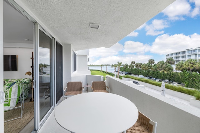 2773 S Ocean Blvd Unit 209, Palm Beach, FL 33480 - balcony with a water view