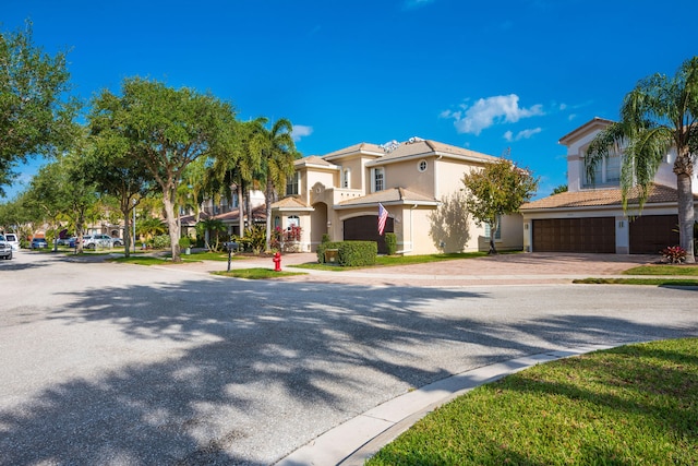 8533 Briar Rose Pt, Boynton Beach, FL 33473 - view of asphalt road with sidewalks and curbs