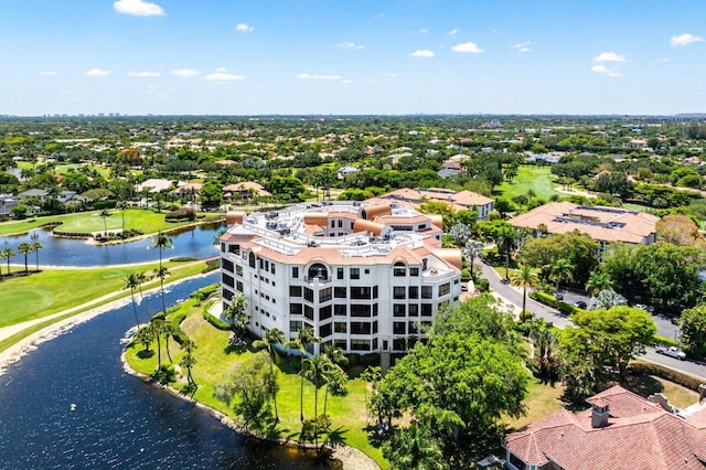 7383 Orangewood Ln Unit 304, Boca Raton, FL 33433 - bird's eye view of a nearby body of water and a golf course