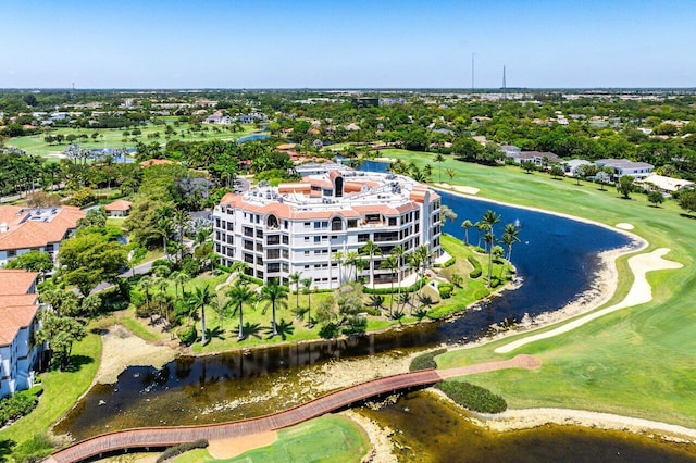 7383 Orangewood Ln Unit 304, Boca Raton, FL 33433 - aerial view of a local golf course, a nearby body of water, and apartment complex / building