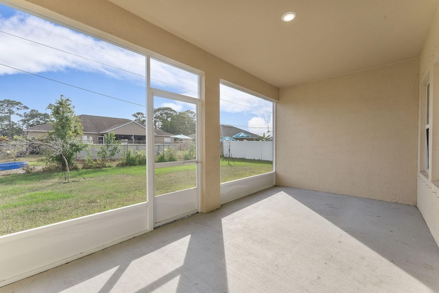 2132 SW Vista Rd, Port Saint Lucie, FL 34953 - view of unfurnished sunroom