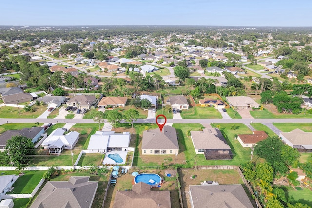 2132 SW Vista Rd, Port Saint Lucie, FL 34953 - birds eye view of property with a residential view