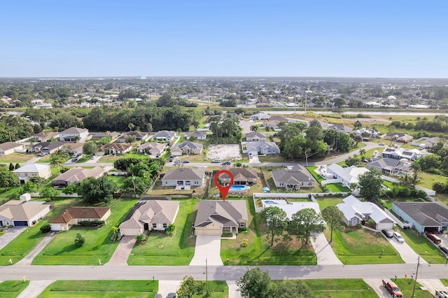 2132 SW Vista Rd, Port Saint Lucie, FL 34953 - bird's eye view featuring a residential view