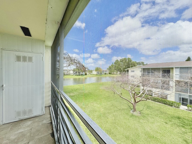 82 Dorset Unit B, Boca Raton, FL 33434 - balcony featuring a water view