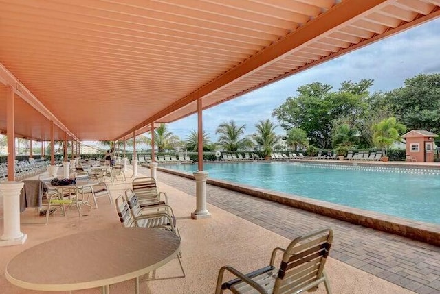 82 Dorset Unit B, Boca Raton, FL 33434 - community pool with a patio