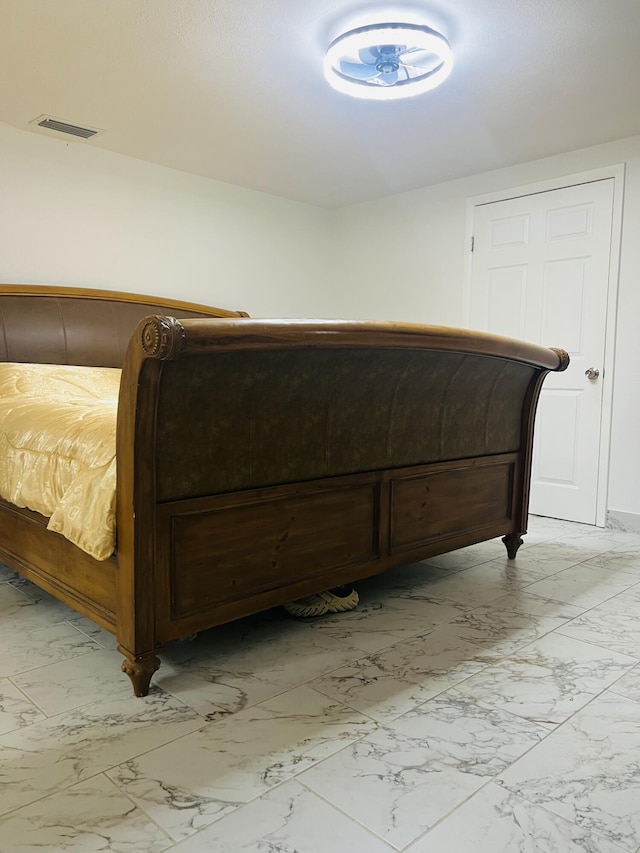 4730 W 8th Pl, Hialeah, FL 33012 - bedroom with visible vents and marble finish floor