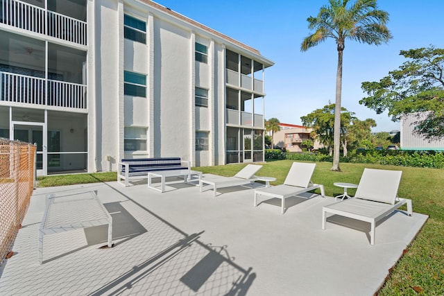 236 Castlewood Dr Unit 301, North Palm Beach, FL 33408 - view of patio / terrace