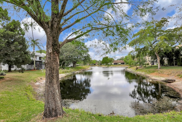 property view of water