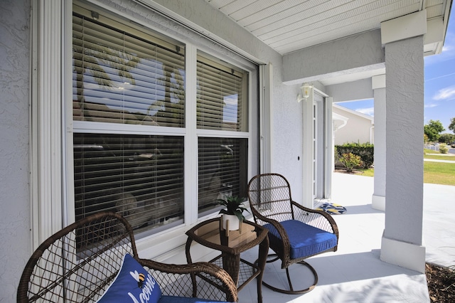 1054 NW Tuscany Dr, Port Saint Lucie, FL 34986 - view of patio with a porch