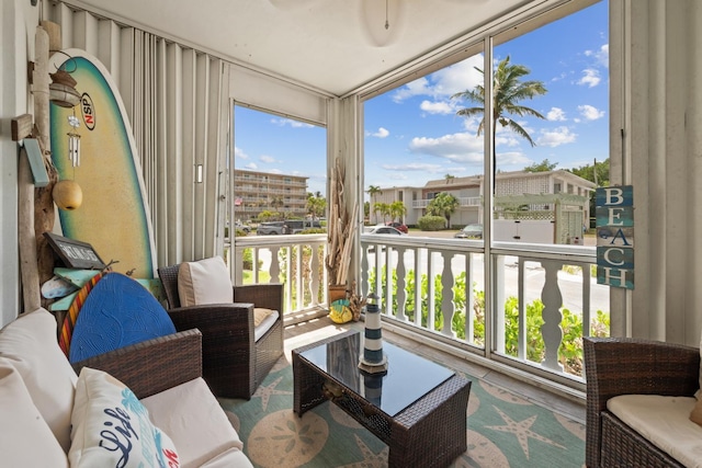 4201 S Ocean Blvd Unit I1, Palm Beach, FL 33480 - view of sunroom