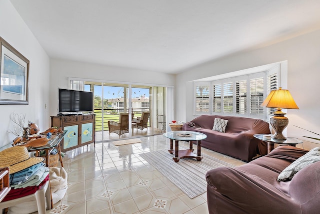 view of living room