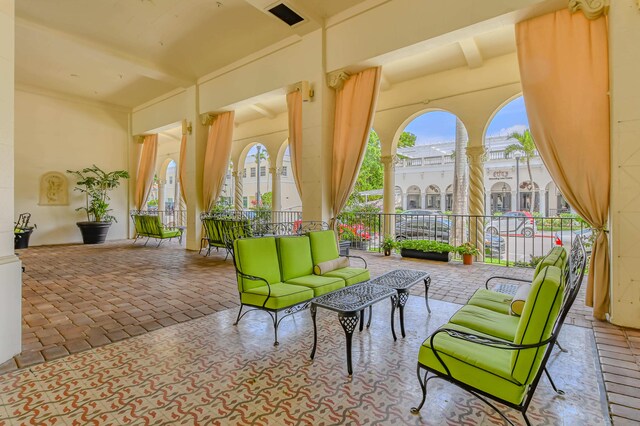 235 Sunrise Ave Unit 1051, Palm Beach, FL 33480 - lobby featuring visible vents
