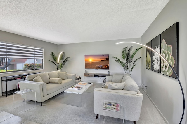 15108 Ashland Dr Unit 185, Delray Beach, FL 33484 - living area with a textured ceiling