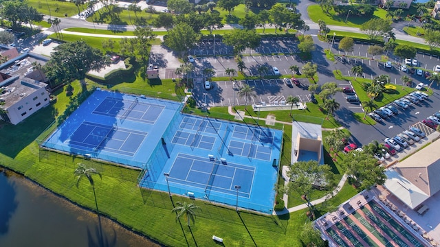 15108 Ashland Dr Unit 185, Delray Beach, FL 33484 - bird's eye view featuring a water view