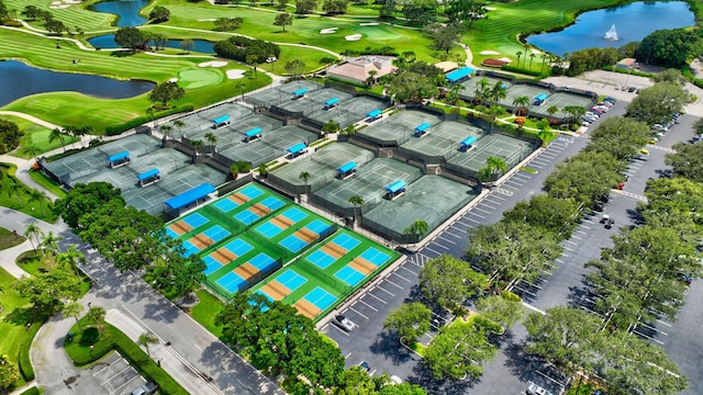 14 Windsor Ln, Boynton Beach, FL 33436 - aerial view of property's location with a large body of water and a golf club
