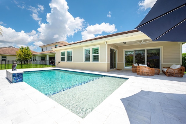 1055 Ember Ridge Run, Loxahatchee, FL 33470 - view of swimming pool featuring a patio area