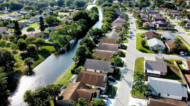 1288 Waterway Cove Dr, Wellington, FL 33414 - aerial perspective of suburban area featuring a nearby body of water