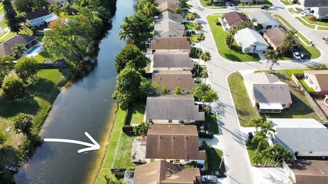 1288 Waterway Cove Dr, Wellington, FL 33414 - aerial overview of property's location with nearby suburban area and a large body of water
