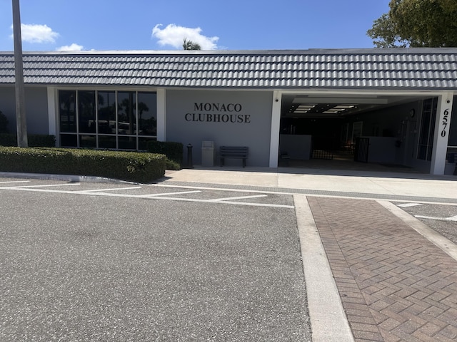 363 Monaco H, Delray Beach, FL 33446 - view of property featuring uncovered parking