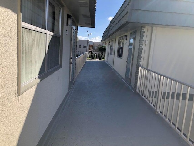 363 Monaco H, Delray Beach, FL 33446 - view of side of home with stucco siding