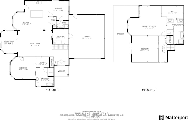 1410A SW Palm City Rd, Stuart, FL 34994 - floor plan / room layout