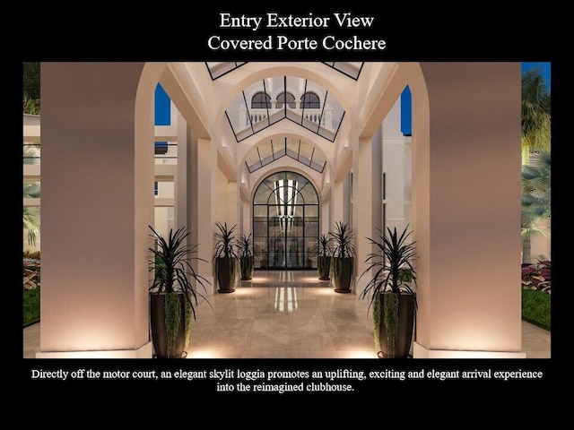 2530 NW 52nd St, Boca Raton, FL 33496 - doorway to property with stucco siding