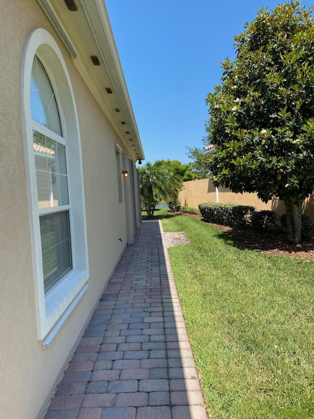 3531 Plume Way SE, Palm Bay, FL 32909 - view of yard featuring fence