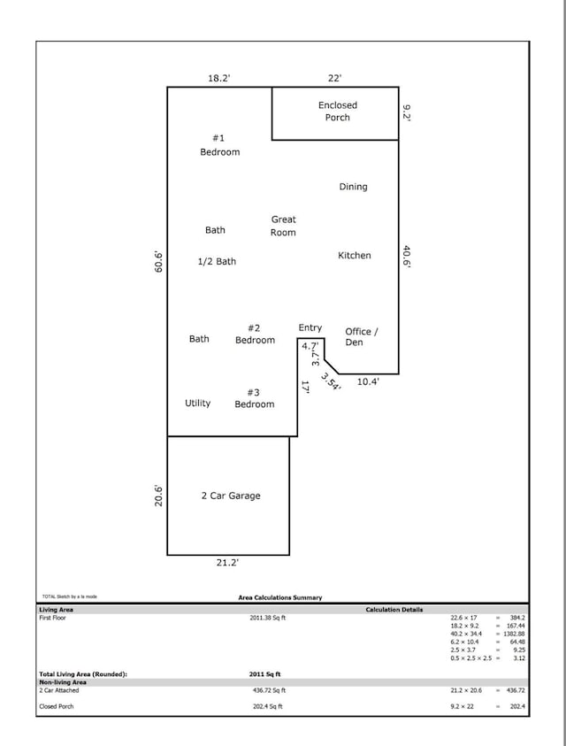 3531 Plume Way SE, Palm Bay, FL 32909 - plan