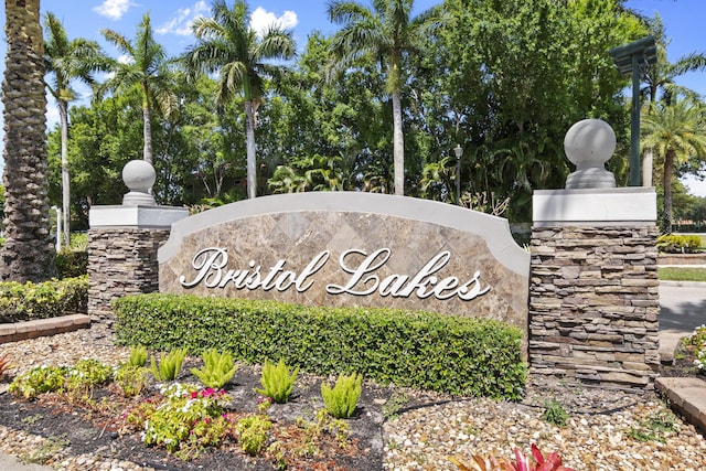 8881 Livingston Way, Boynton Beach, FL 33472 - view of community / neighborhood sign