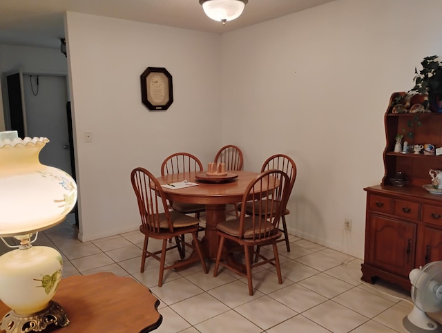 131 Lakes End Dr Unit D, Fort Pierce, FL 34982 - dining area with light tile patterned flooring
