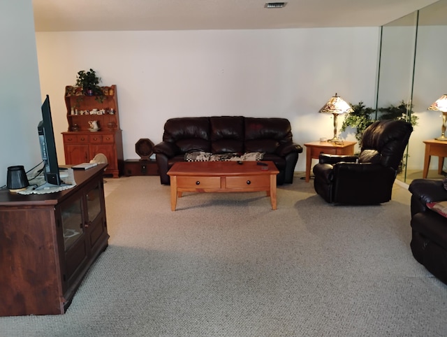 131 Lakes End Dr Unit D, Fort Pierce, FL 34982 - view of carpeted living room