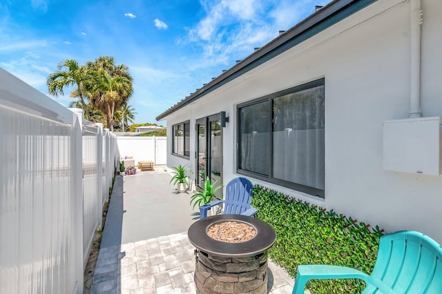 918 Turner Rd, Delray Beach, FL 33483 - view of patio / terrace featuring a fenced backyard