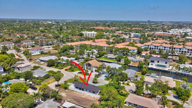 918 Turner Rd, Delray Beach, FL 33483 - aerial view featuring a residential view